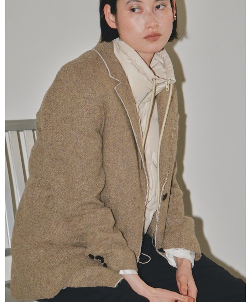 TODAYFUL（トゥデイフル）の「カットオフウールジャケット（テーラード