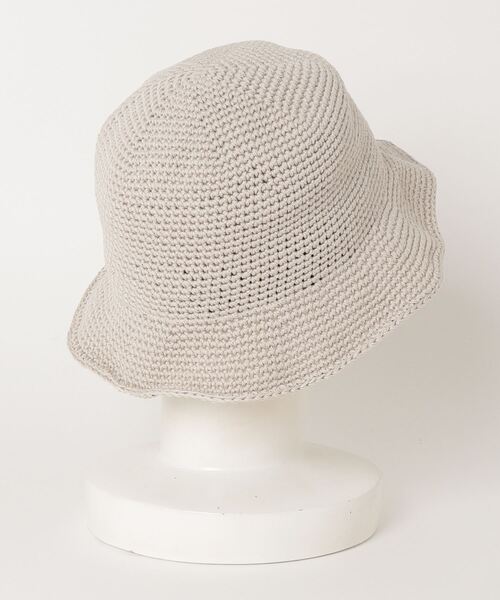 CA4LA（カシラ）の「COTTON HAND-KNIT CROCHE 5（ハット）」 - WEAR