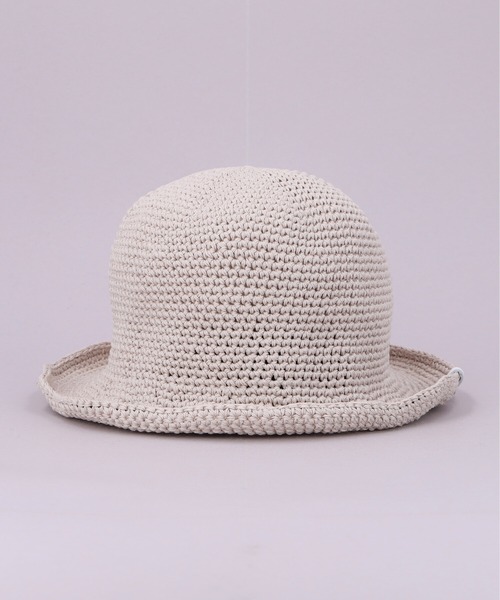 CA4LA（カシラ）の「COTTON HAND-KNIT CROCHE 5（ハット）」 - WEAR