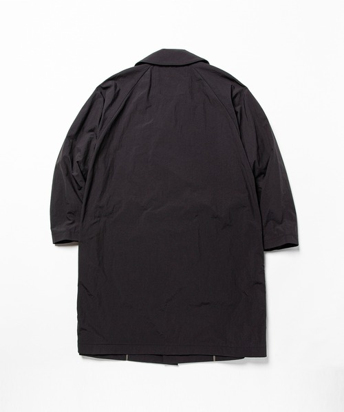Nylon Wrap Over Coat（トレンチコート）｜meanswhile（ミーンズワイル