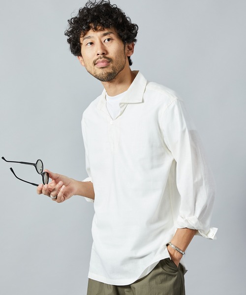 ロングスリーブスキッパーシャツ（シャツ/ブラウス）｜FREAK'S STORE