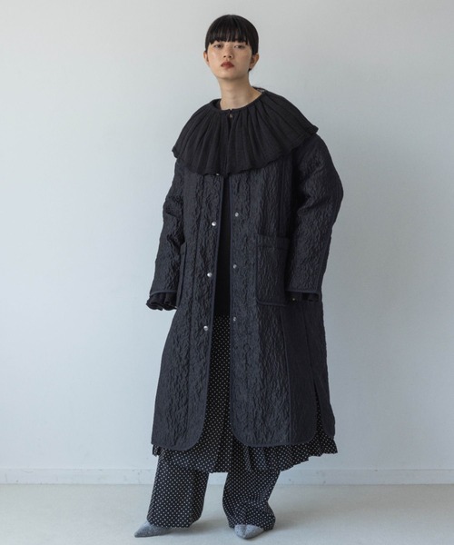 yuw（ユウ）の「リバーシブルジャガードキルティングコート 974098