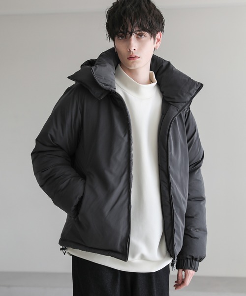 フード脱着2way中綿ダウンジャケット（ダウンジャケット/コート