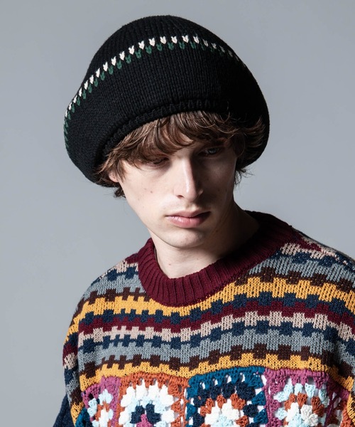 glamb（グラム）の「Knit Tam Berret / ニットタムベレー（ハンチング