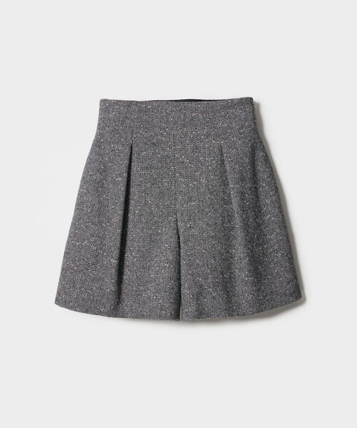 EMMEL REFINES＞EM ノットツイードライク ショートパンツ（スラックス