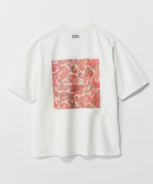 AMERICAN RAG CIE】ペイズリーTシャツ（ユニセックス）（Tシャツ