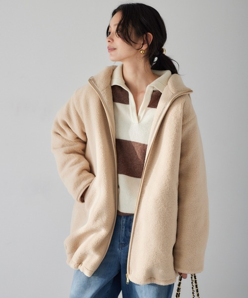 セール】BARNYARDSTORM / ボアフーディーコート（その他アウター