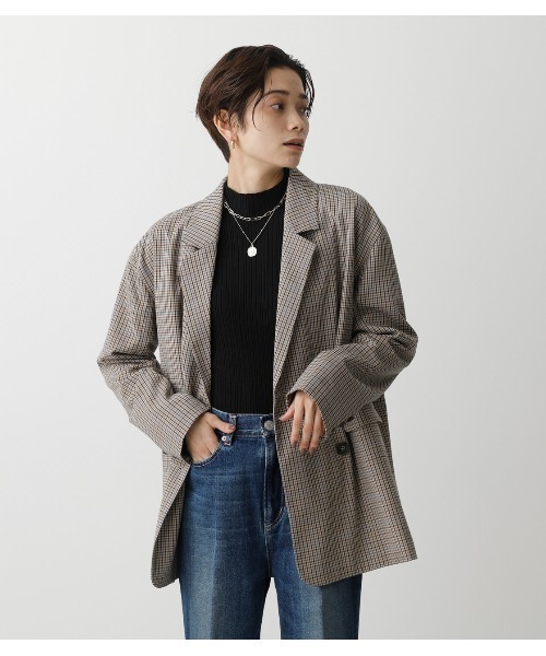 AZUL by moussy（アズールバイマウジー）の「CHECK DOUBLE BREASTED