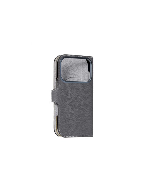 iPhone 17 Pro) ベルテッド ダイアリーケース シュリンクレザー