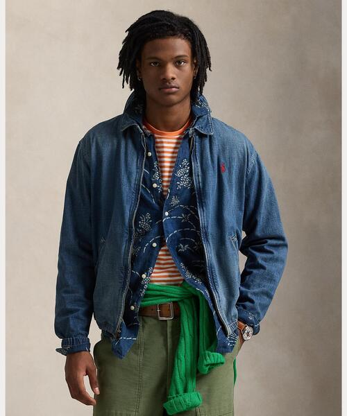 ベイポート インディゴダイド デニム ジャケット（デニムジャケット