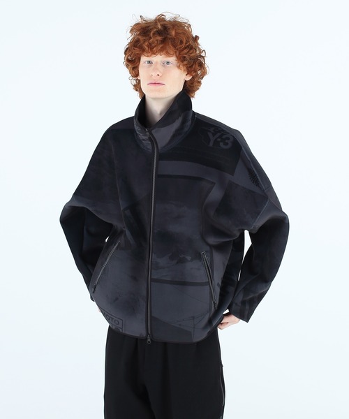 Y-3（ワイスリー）の「M CH2 VELVET SPACER ZINE AOP FZ SWEATER