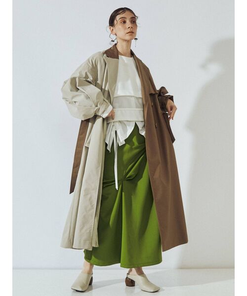 UN3D.（アンスリード）の「ステッチトレンチコート（トレンチコート