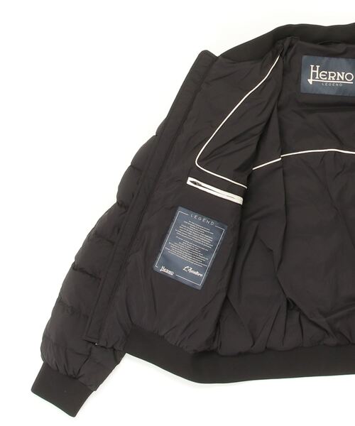 セール】HERNO L'AVIATORE DOWN BOMBER JACKET ヘルノ ラビアトーレ