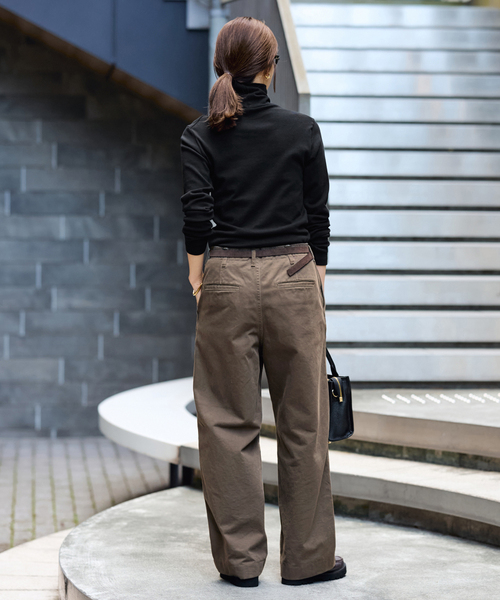 FRAMeWORK（フレームワーク）の「≪追加≫OVER SIZED CHINO パンツ