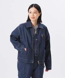 BEAMSBOY×TAILORTOYO スカ刺繍 カバーオールデニムジャケット BEAMSBOY