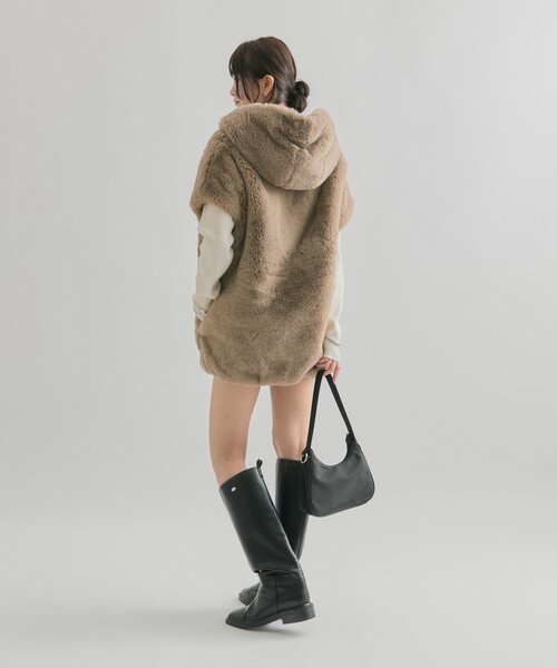 セール】フーディーファーベスト（ベスト）｜mystic（ミスティック）の