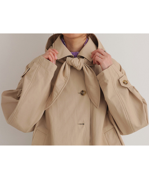 撥水ステンカラーコート（ステンカラーコート）｜IENA（イエナ）の