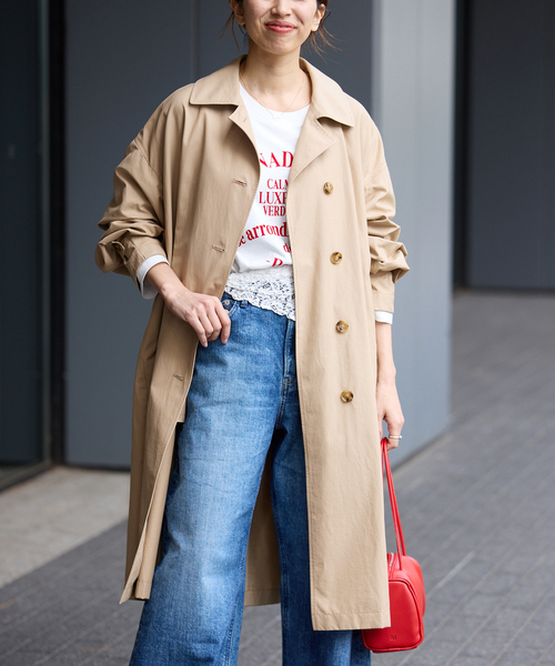 撥水ステンカラーコート（ステンカラーコート）｜IENA（イエナ）の