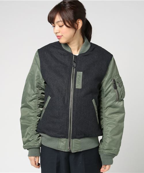 schott（ショット）の「Schott 【MA-1GRIZZLY】リバーシブルMA-1