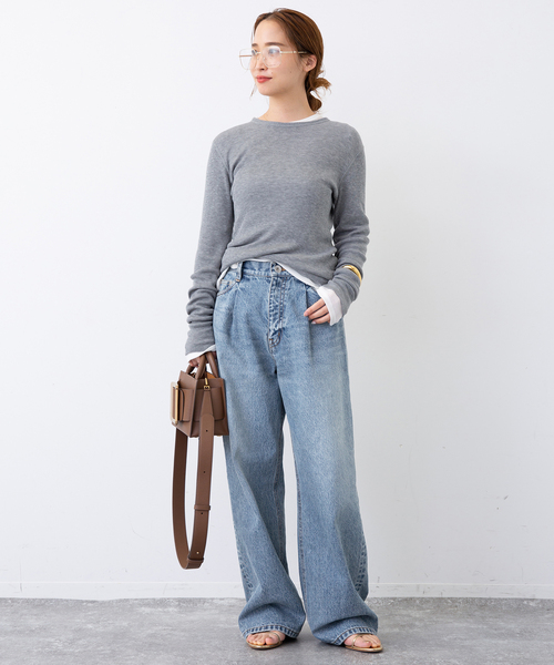 Deuxieme Classe（ドゥーズィエムクラス）の「追加タックバギーデニム