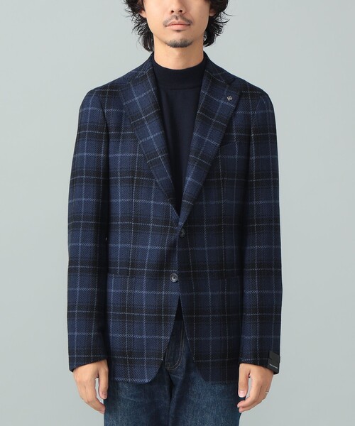 セール】【別注】TAGLIATORE / COSTA AZZURRA ネイビー チェック