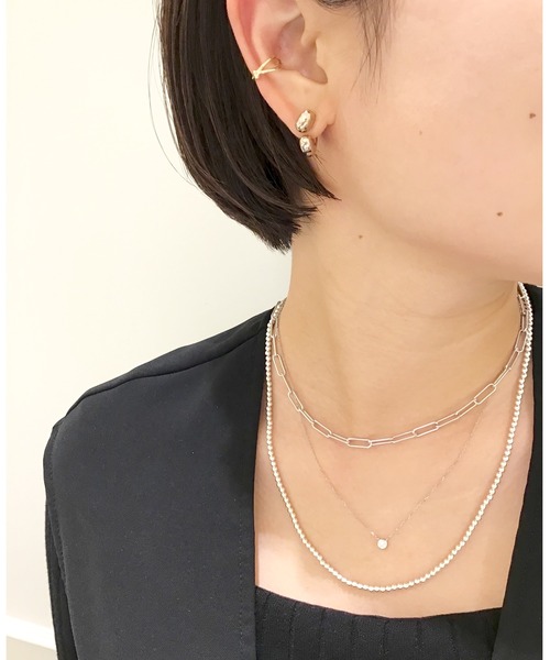 ete（エテ）の「○ロウ バイカラー ネックレス（ネックレス）」 - WEAR