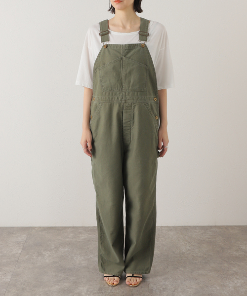 バックサテンサロペット（サロペット/オーバーオール）｜FRAMeWORK