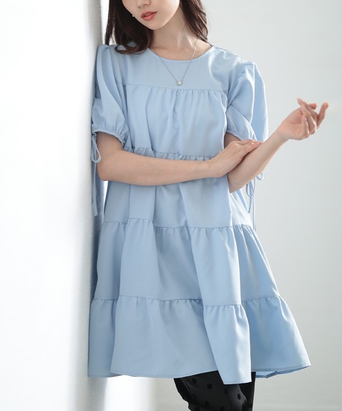 ティアードフレアチュニック（チュニック）｜Sawa a la mode（サワ