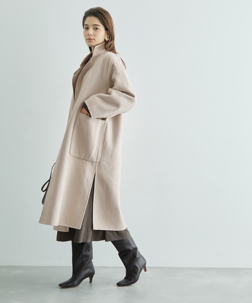 ROPE'（ロペ）の「【一部直営店舗・WEB限定】リバーシブルウールコート