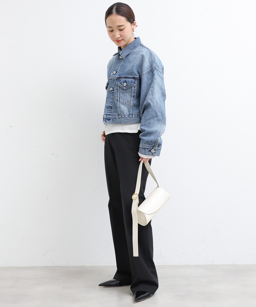 Deuxieme Classe（ドゥーズィエムクラス）の「クロップド デニム