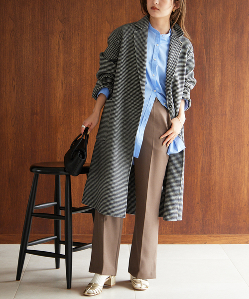 SLOBE IENA（スローブイエナ）の「HAMILTONダブルフェイスウールロング