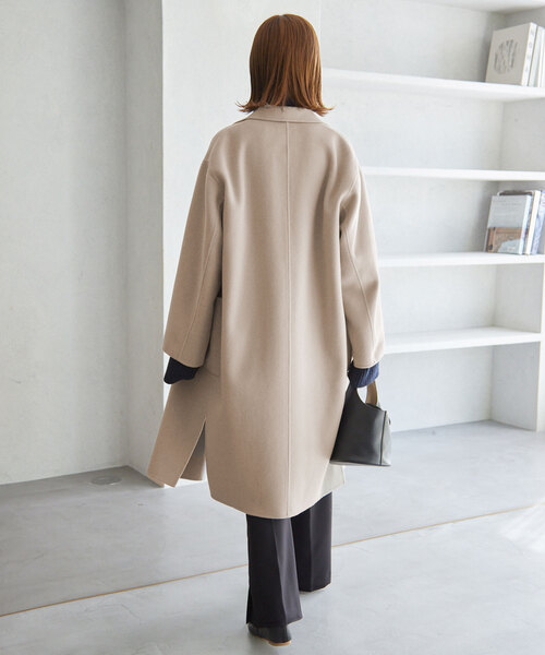 SLOBE IENA（スローブイエナ）の「HAMILTONダブルフェイスウールロング