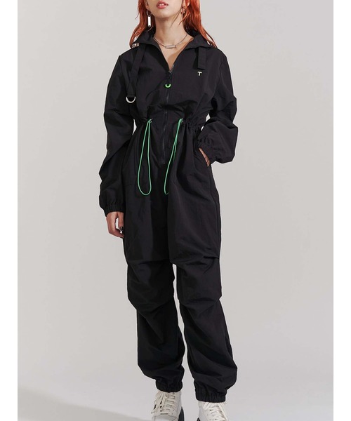 PAMEO POSE（パメオポーズ）の「Nylon Jumpsuits（つなぎ