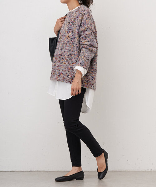 BEARDSLEY（ビアズリー）の「カラーネップニット（ニット/セーター