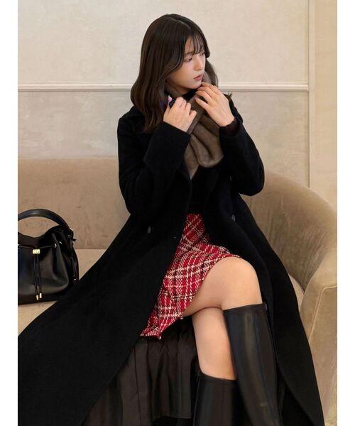 MERCURYDUO（マーキュリーデュオ）の「フィットアンドフレアコート