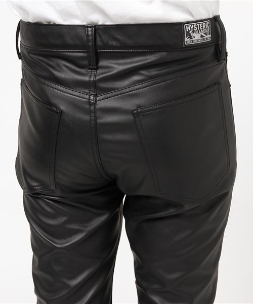 HYSTERIC GLAMOUR（ヒステリックグラマー）の「SYNTHETIC LEATHER 裾