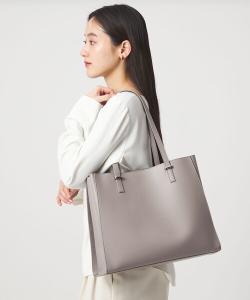 WEB限定】ワンポイント シンプル トートバッグ（ソフトPCバッグ付