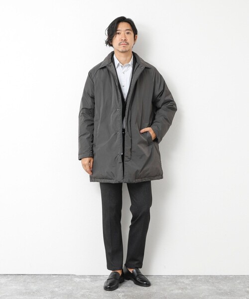 セール】【TAION/タイオン】別注ダウンステンカラーコート 25AW