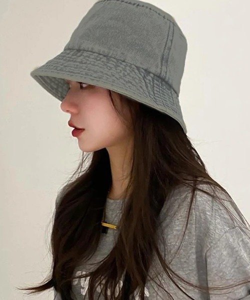 バケットハット 帽子 バケハ デニムⅢ ユニセックス（ハット