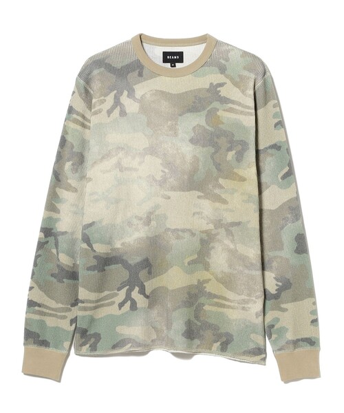 BEAMS（ビームス）の「プリント サーマル クルーネック Tシャツ（T