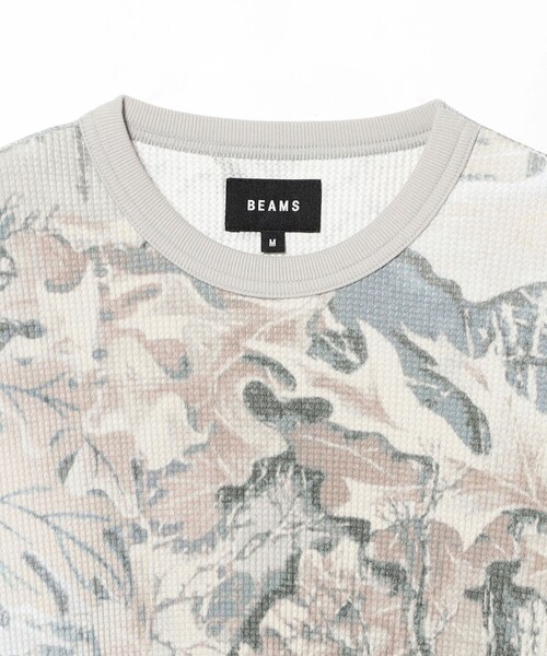 BEAMS（ビームス）の「プリント サーマル クルーネック Tシャツ（T