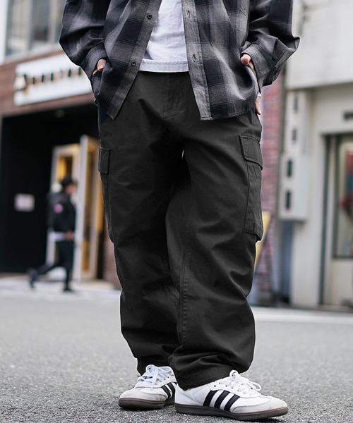 MinoriTY（マイノリティ）の「【MinoriTY】ワイドカーゴパンツ M-65