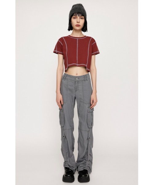 SLY（スライ）の「L/W MILITARY FLARE PT ローウエスト ミリタリー