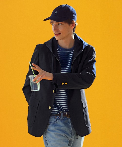 ◇オンラインストア限定◇コンバットウール 段返り3釦ブレザー