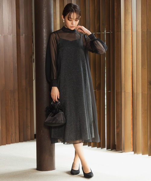 kaene】マットカルゼオーガンドレス | 【公式】form forma(フォルム