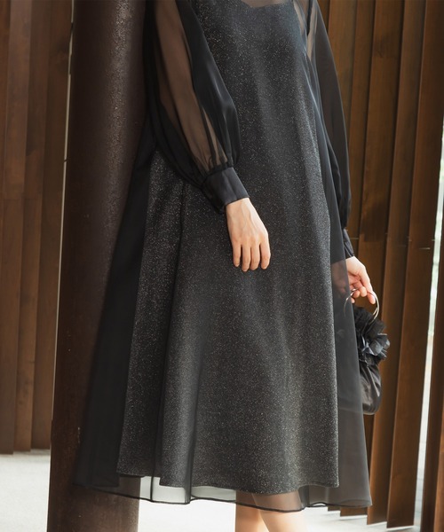 kaene】マットカルゼオーガンドレス | 【公式】form forma(フォルム