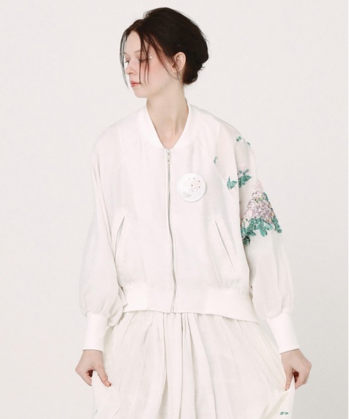 bedsidedrama（ベットサイドドラマ）の「Mosaic Garden Blouson