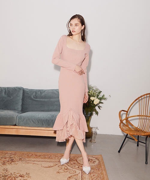 EIMY ISTOIRE（エイミーイストワール）の「スクエアネックレース