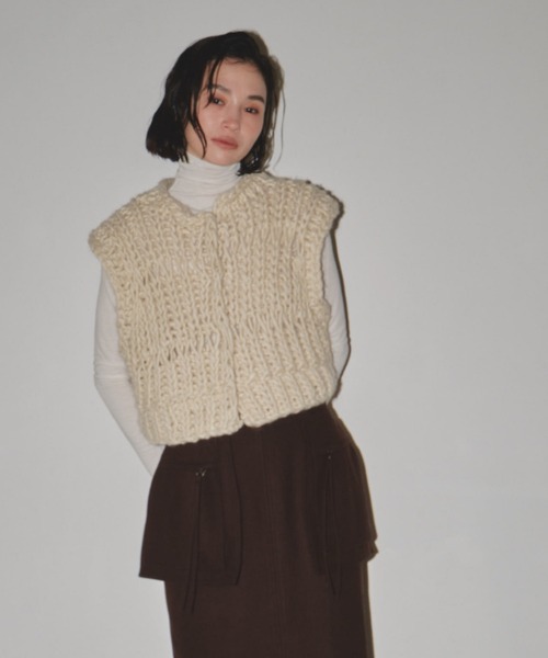 TODAYFUL（トゥデイフル）の「チュンキーハンドベスト（ベスト）」 - WEAR