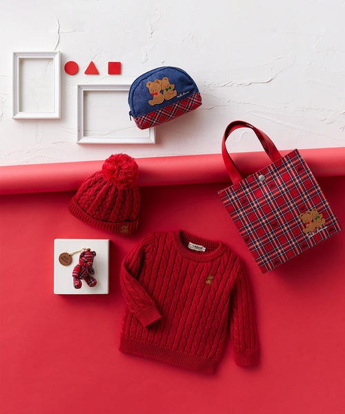 ミキハウスベア トートバッグ（トートバッグ）｜MIKI HOUSE